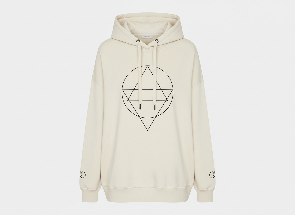 Geometric Graphic Hoodie